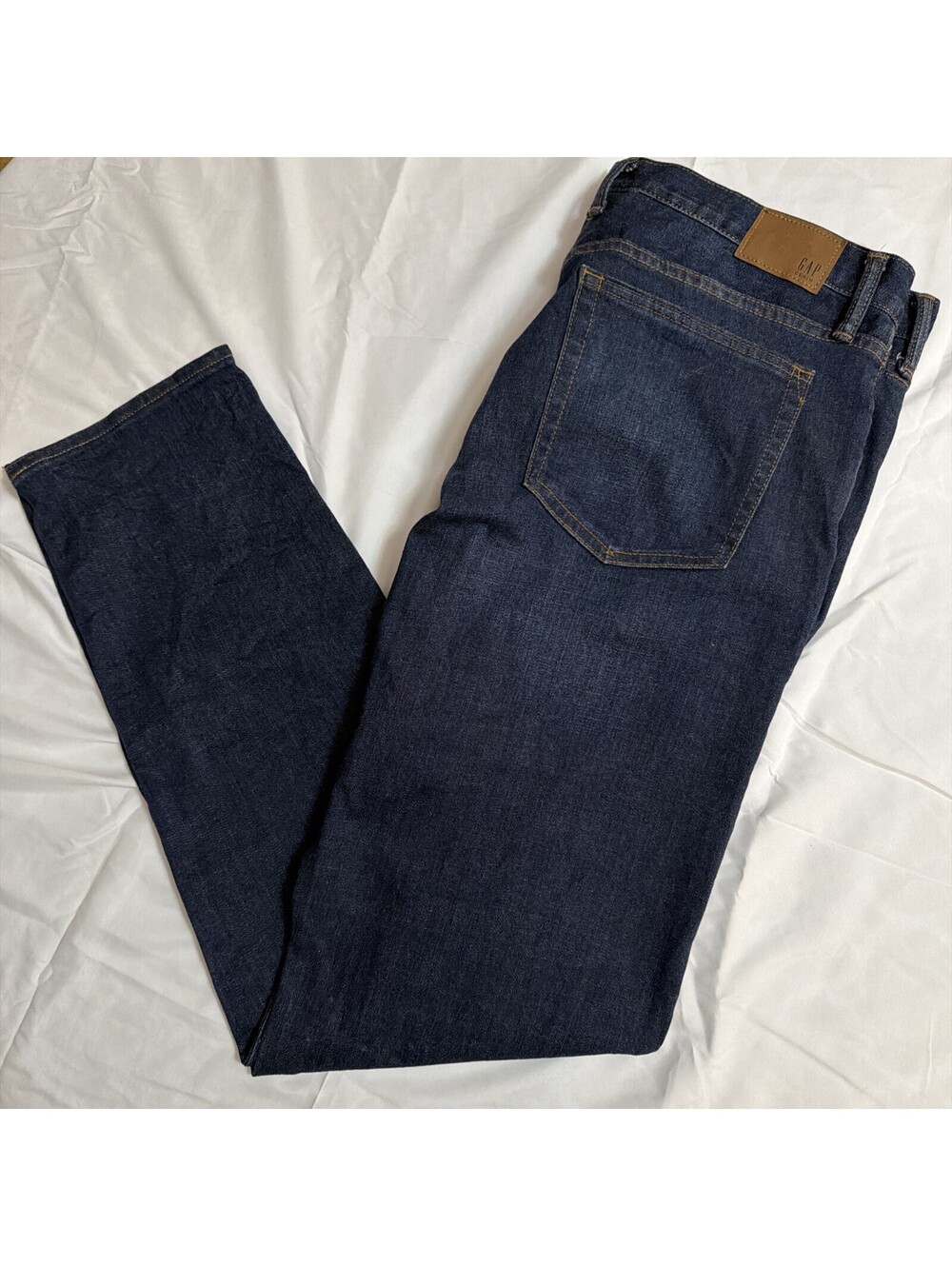 Gap Denim Slim Dark Blue Tint Size 36x34 Denim